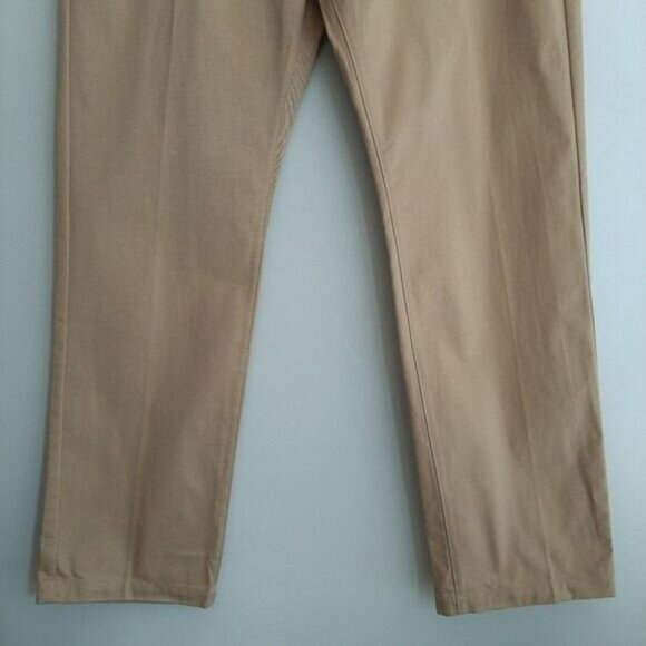 HURLEY NWOT Icon Classic Chino Pants Light Beige Men's Sz 36 - Picture 4 of 11
